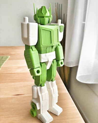 optimus prime transformers action masters 3D printed imprimé en 3D fichier STL guvrnor cults 3.jpg