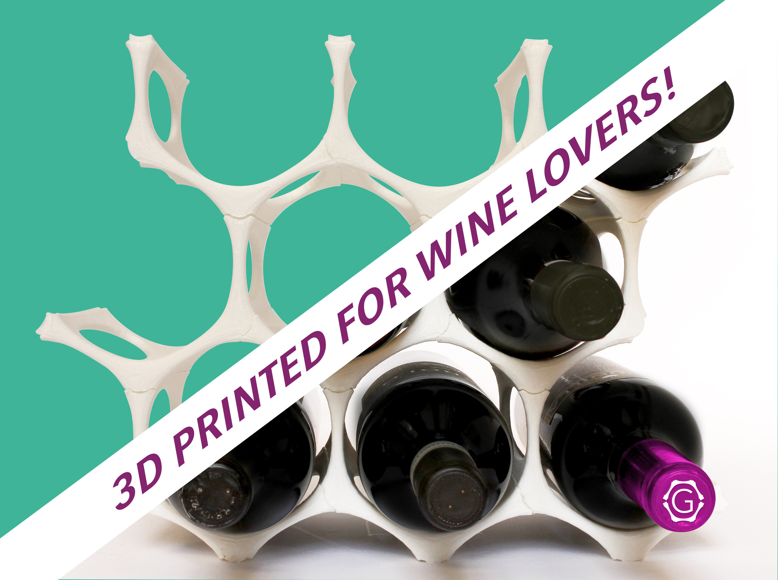 GustaVino best gift for wine lovers - CAD / Show and Talk Manufacturing | Hubs